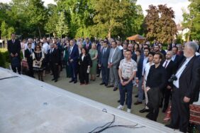 Azerbaijan celebration Budapest