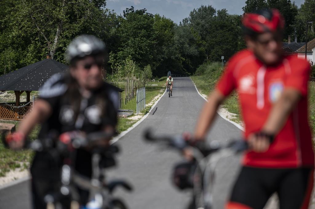 New bike path Hungary