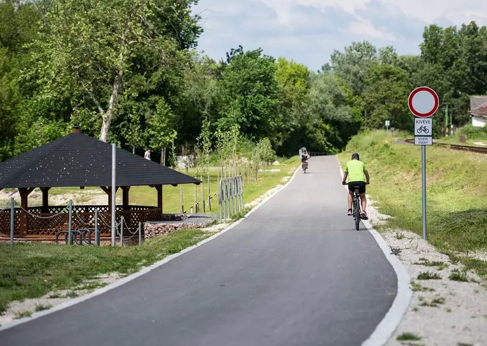 مسار دراجات جديد في المجر