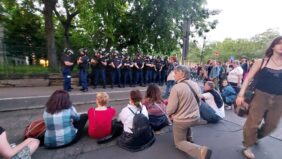 Huge demonstration Budapest