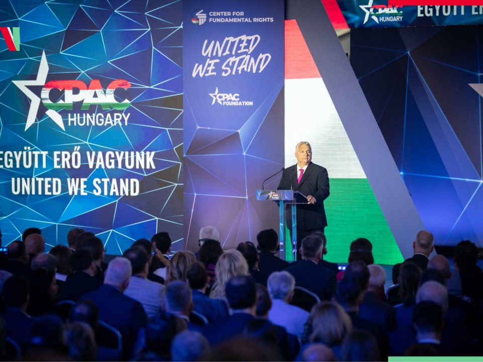 Viktor Orbán CPAC United we stand