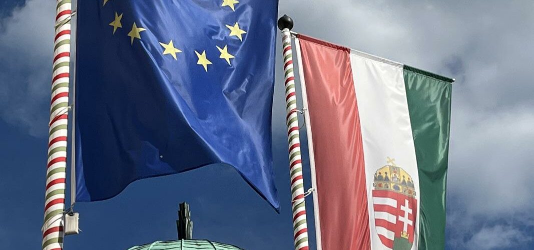 european union eu flag hungary