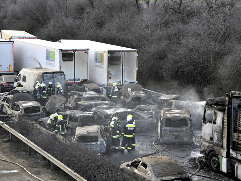 m1 motorway accident