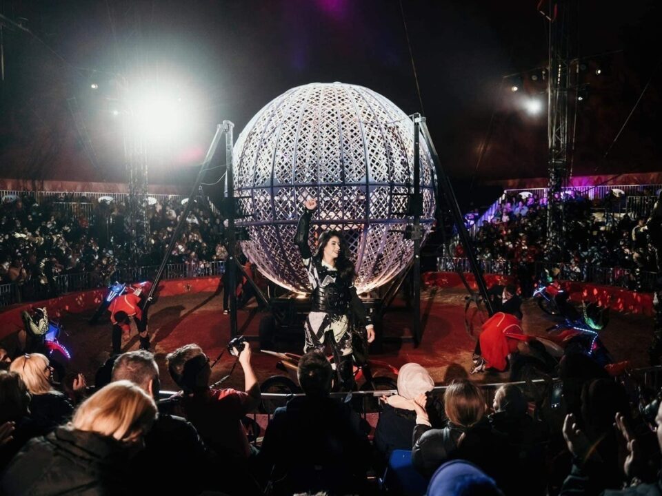 Ungarischer Zirkus Szolnok schrecklicher Unfall Todesballon