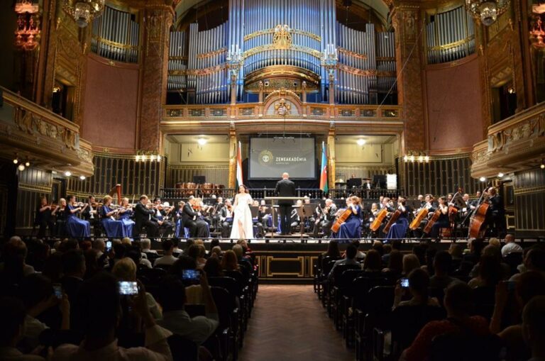 Classic music concert Budapest Azerbaijan