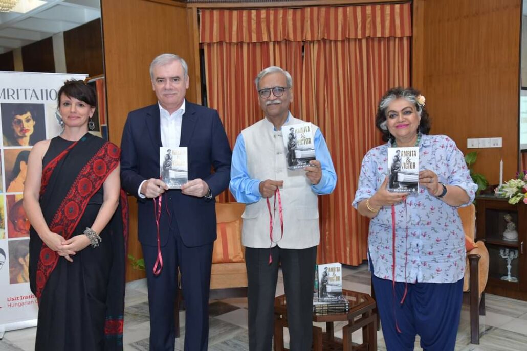 The Hungarian Cultural Centre launched the book Amrita and Viktor in India