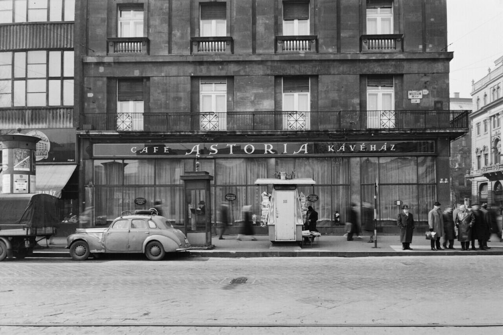 astoria szálló hotel budapest fortepan 1962