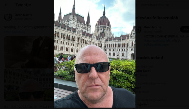 dean norris hungary parliament budapest