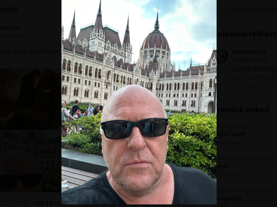 dean norris hungary parliament budapest