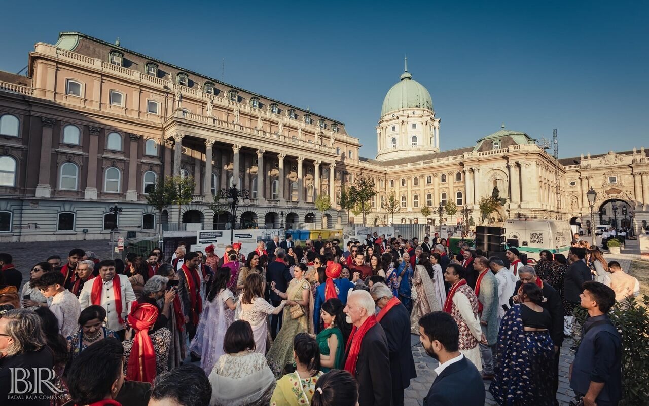 Indische Hochzeit in Budapest