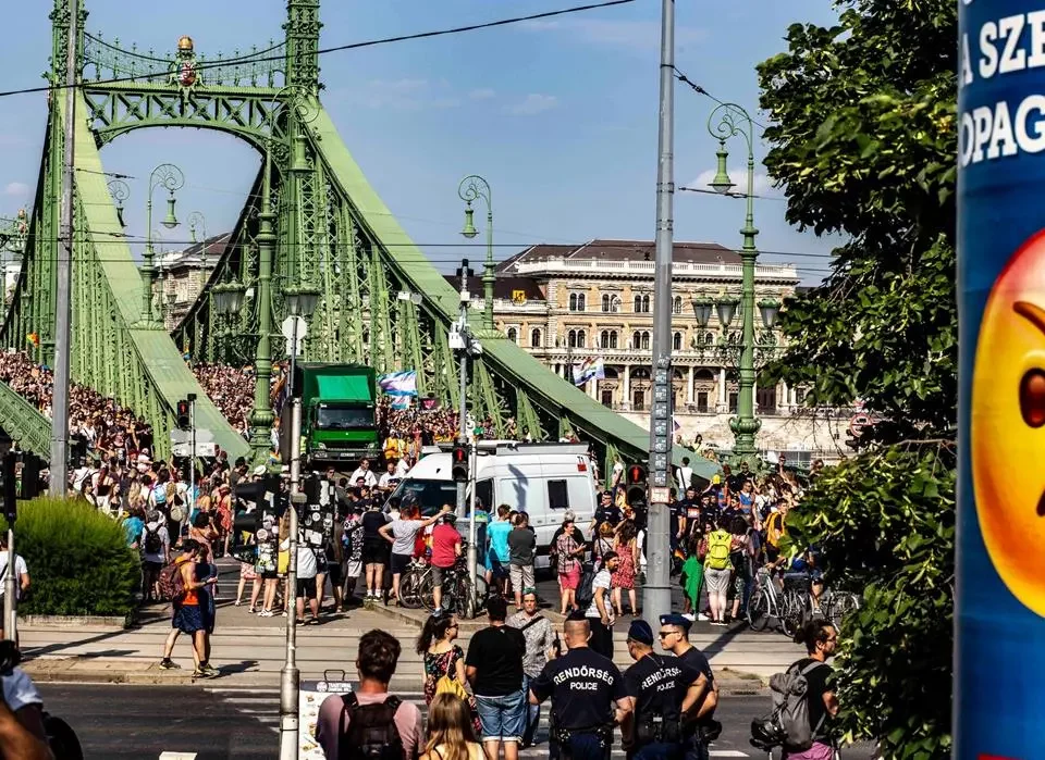 Budapest Pride traffic changes