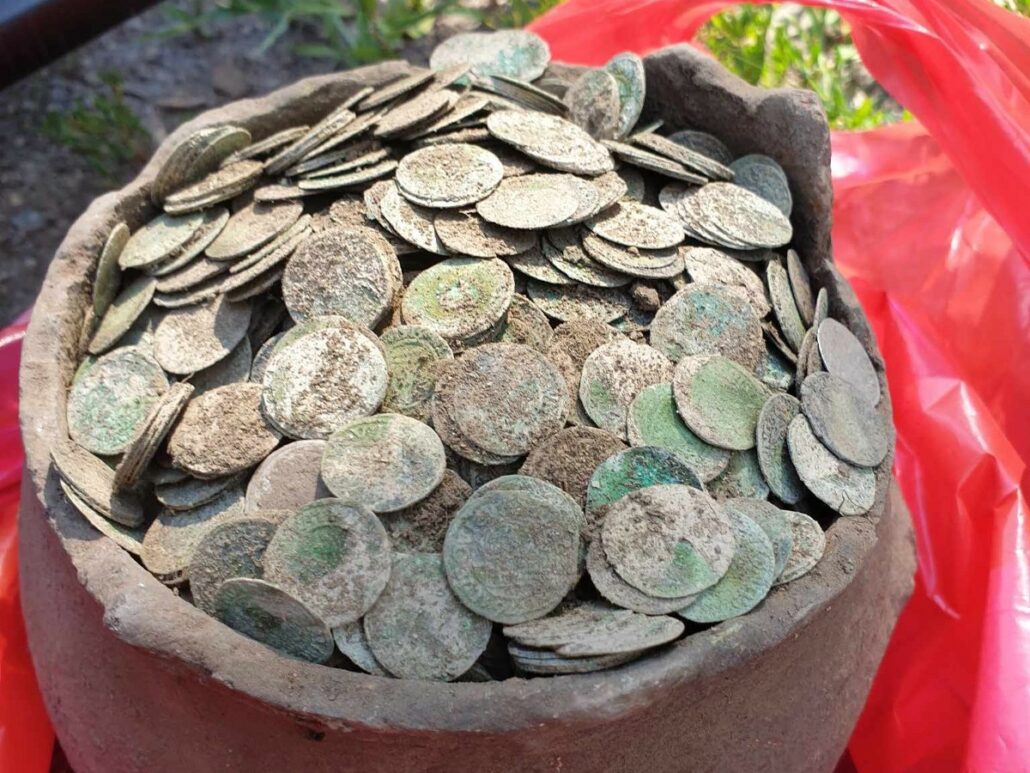 Hungarian coins in Romania