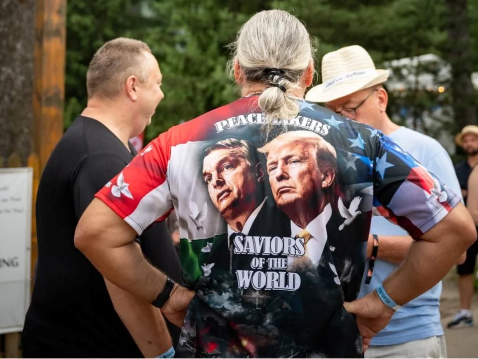 Orbán Trump saviours of the world