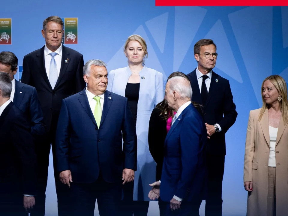 Premiér Viktor Orbán Joe Biden NATO - diplomacie