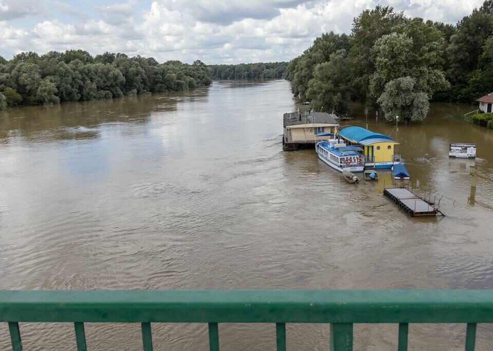 Hochwassermanagement Fluss Drau