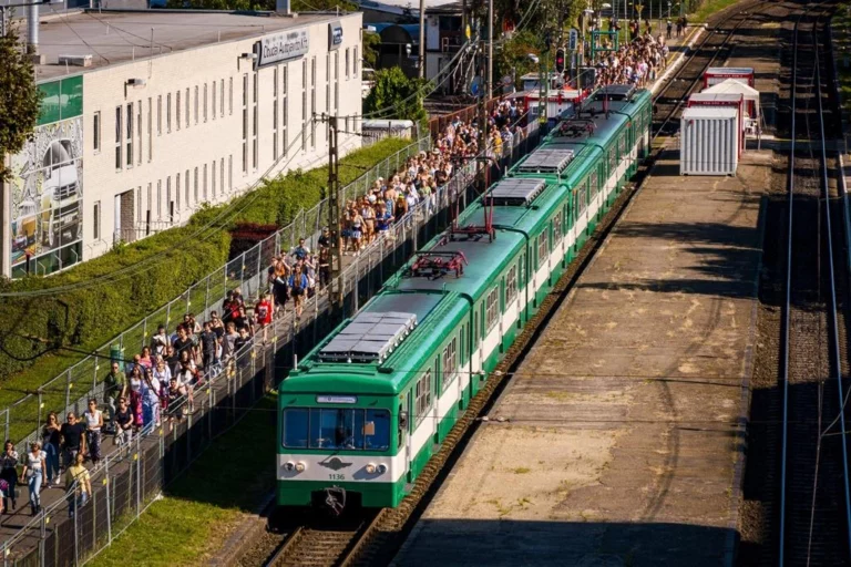 Hungarian public transport Sziget