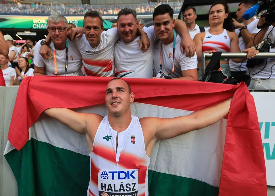 Hungría ganó su primera medalla