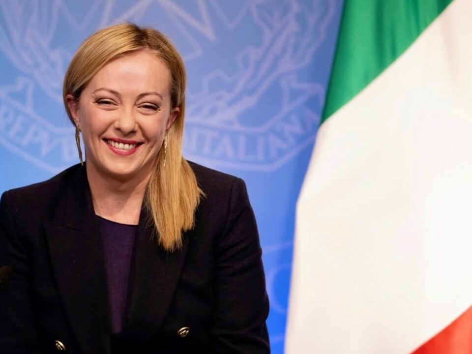 La primera ministra italiana, Giorgia Meloni.