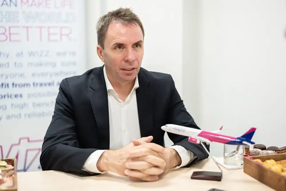 Váradi József, a Wizz Air magyarországi vezérigazgatója