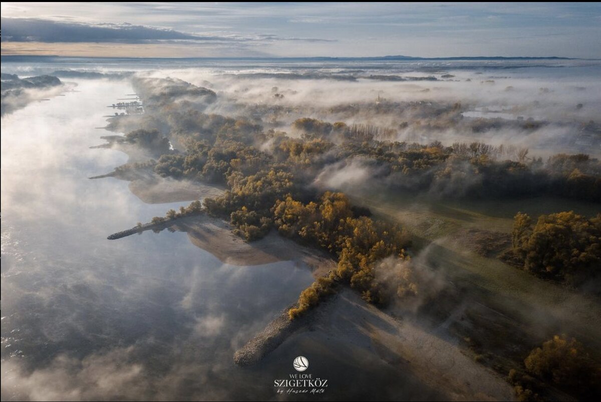 Szigetköz islands of the Danube