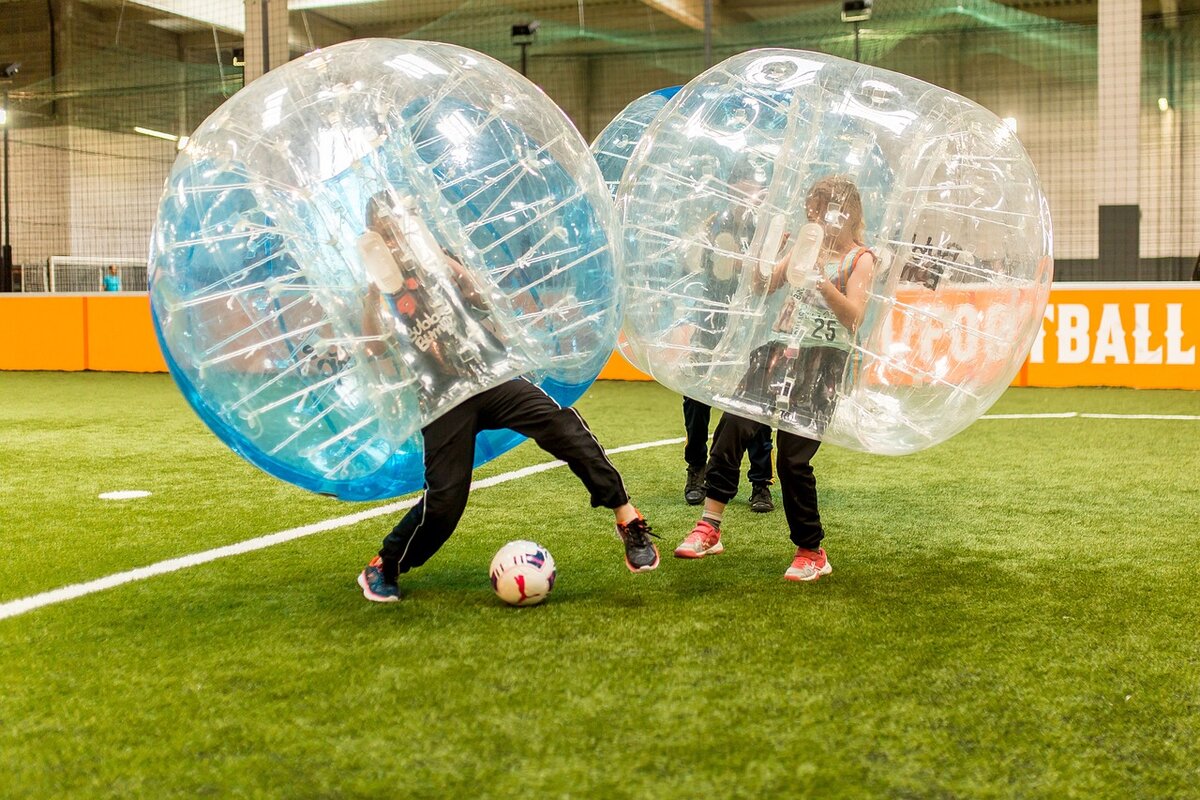 bubble football budapest