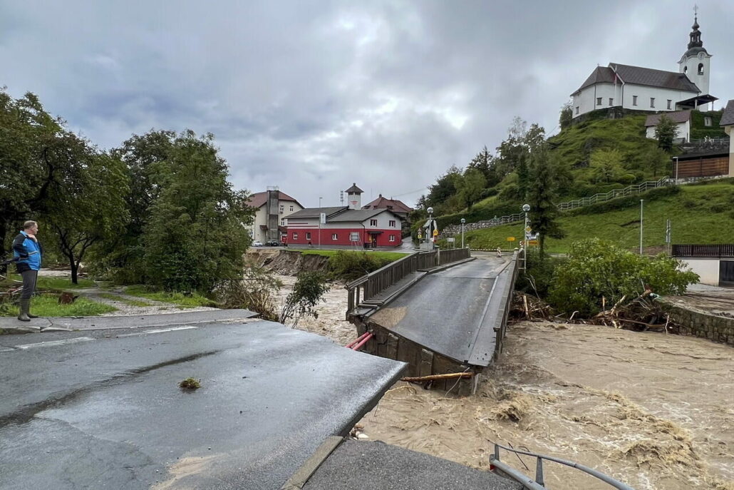 slovenia flood weather