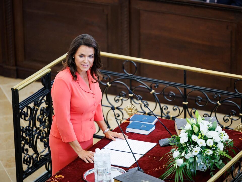 Die ungarische Präsidentin Katalin Novák
