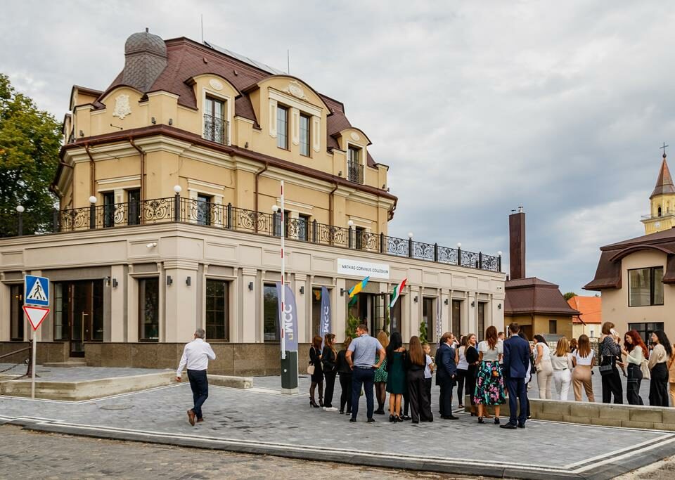 New building of elite Hungarian MCC College opened in Transcarpathia, Ukraine
