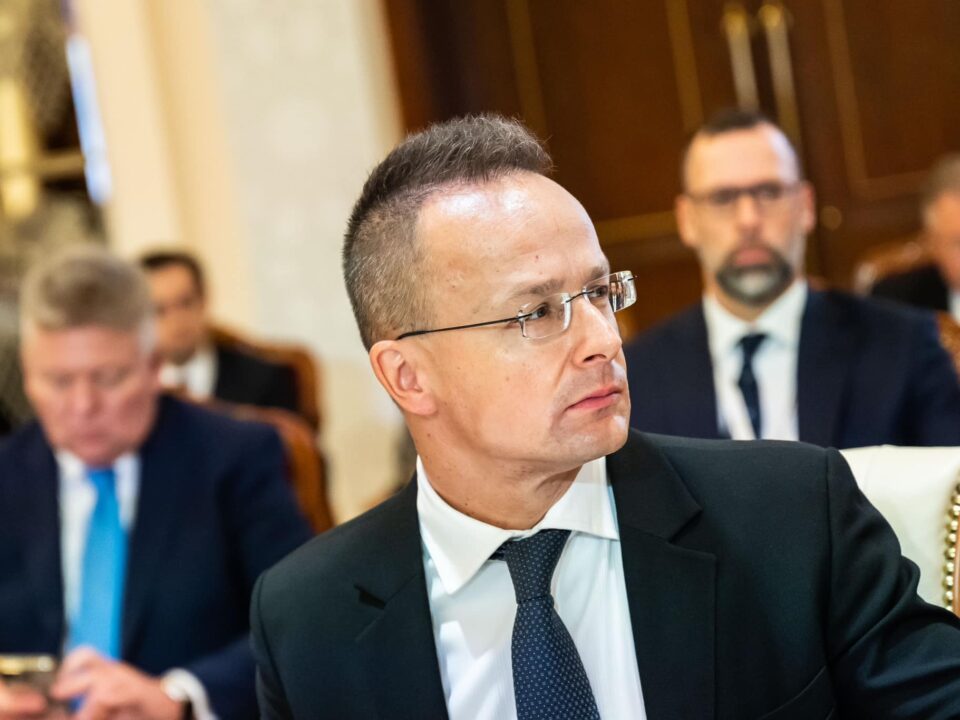Ministro húngaro Péter Szijjártó