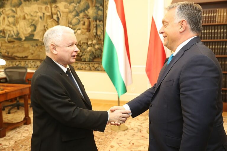 Jarosław Kaczyński and Viktor Orbán