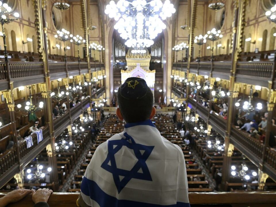 Bandera judía de Hungría, Israel