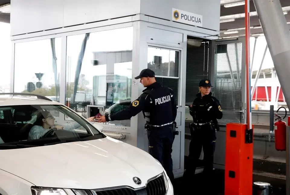 Kontrola schengenských hranic Slovinsko