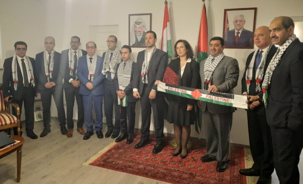 Council of Arab Ambassadors to Hungary held an urgent meeting at the Embassy of the State of Palestine