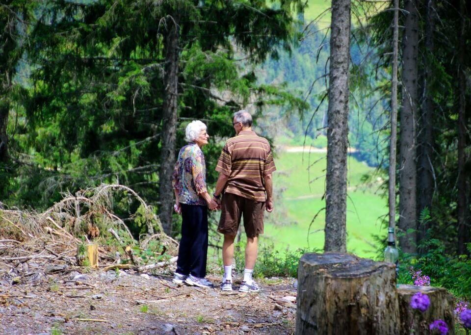 personas mayores activas