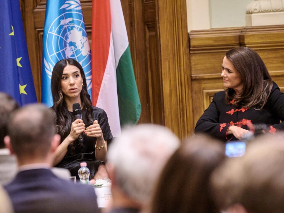 Hungarian President Nadia Murad