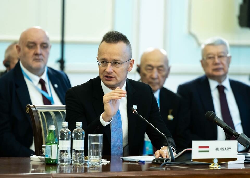 Der ungarische Außenminister Péter Szijjártó
