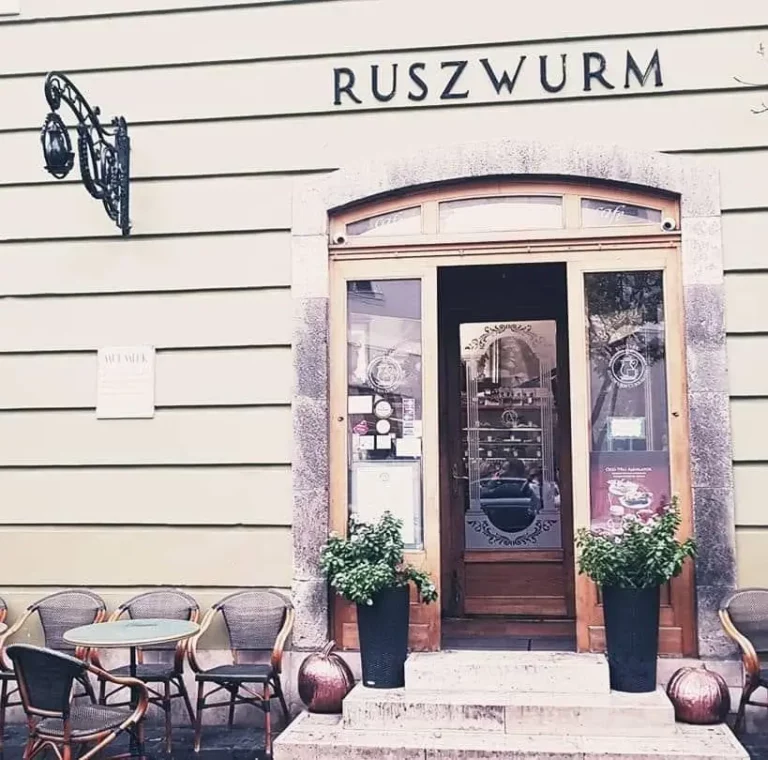 Ruszwurn confectionery Buda Castle