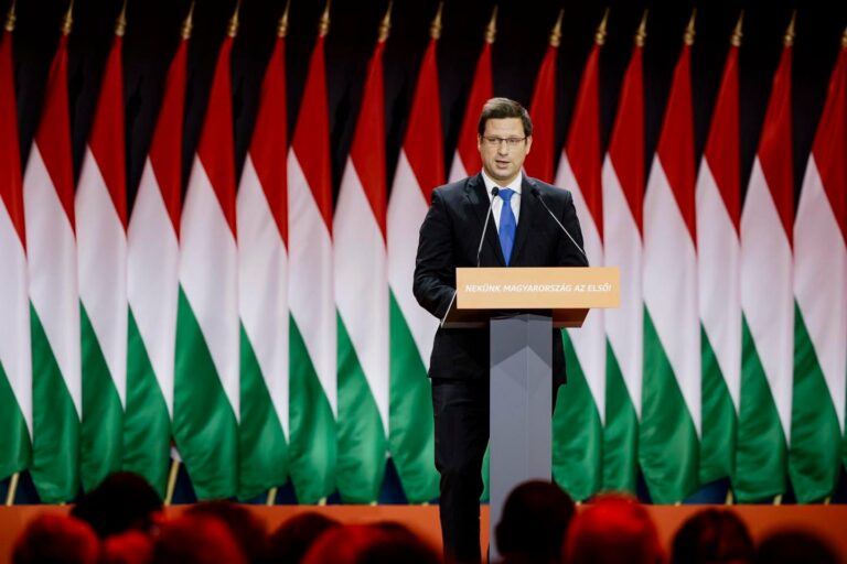 gulyás Strong NATO in Hungary's interest oil transit