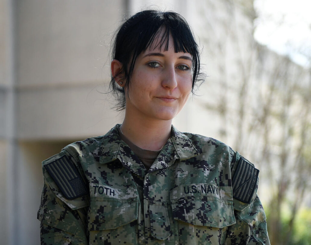 US Navy Warfighter Hungarian woman