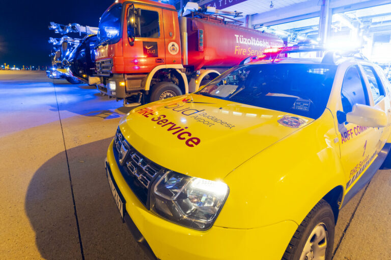 budapest airport fire brigade