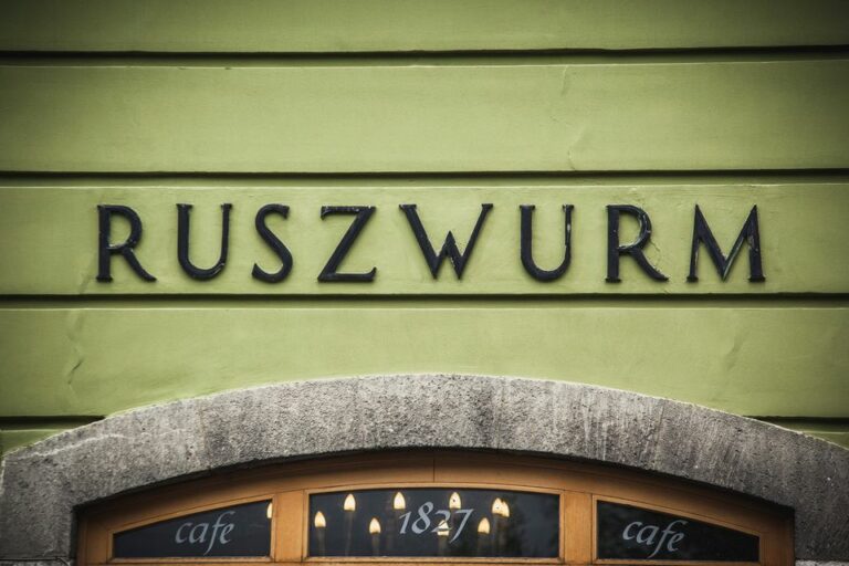 Ruszwurm historic coffee shop café