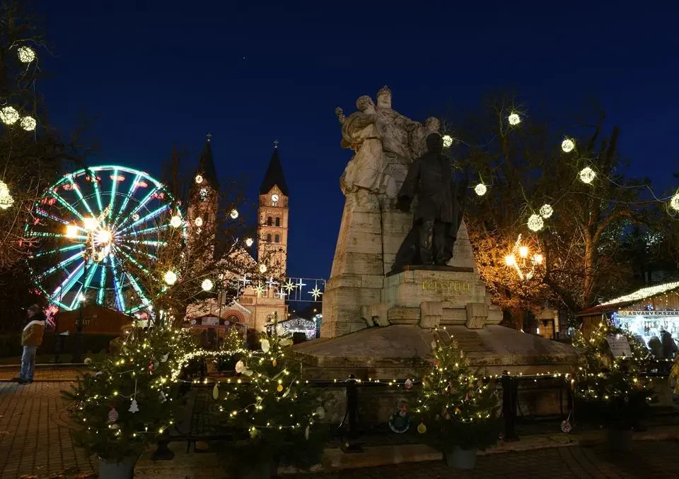 Christmas fair in Nyíregyháza