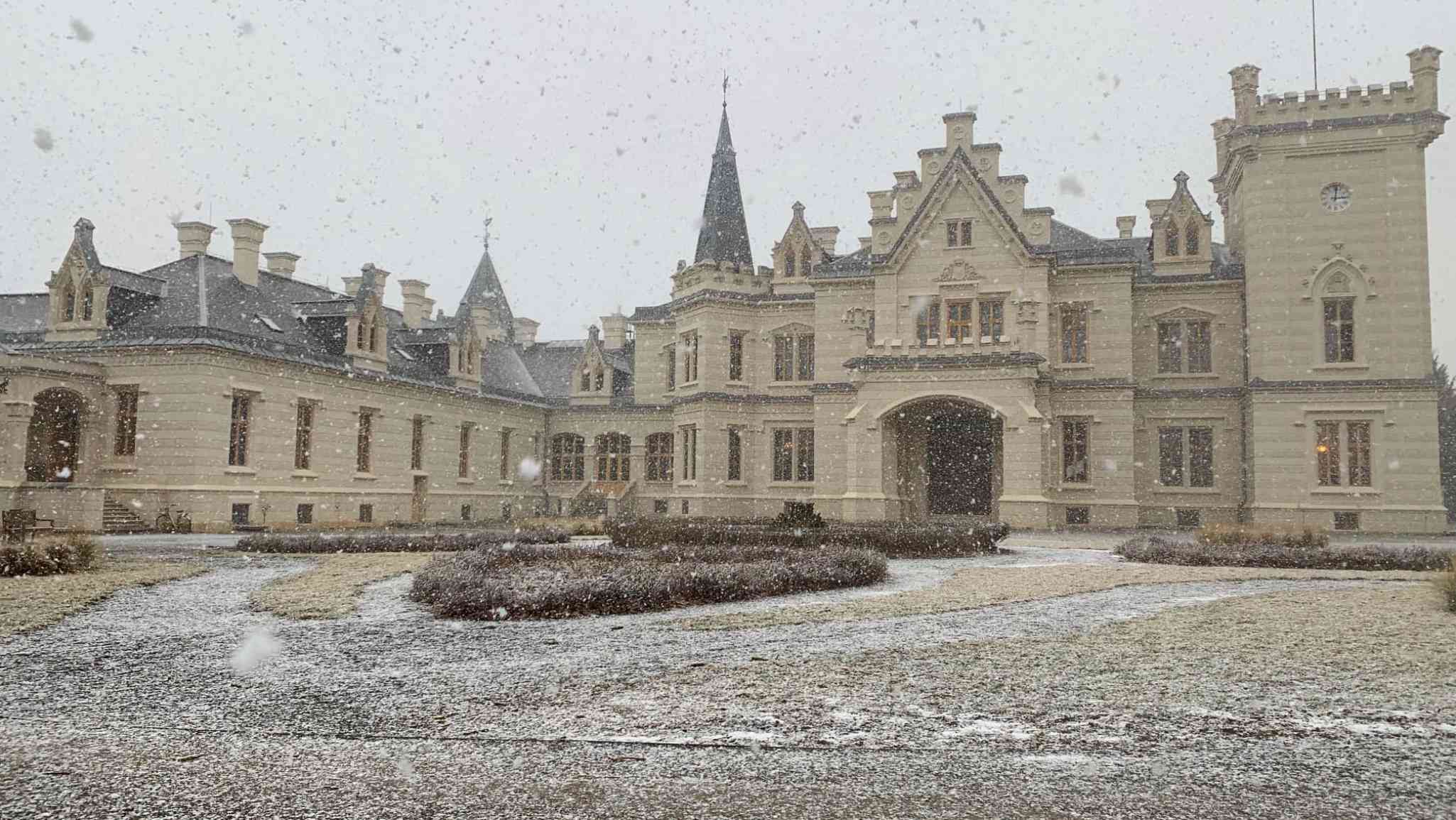 Hungarian castles that you should visit in the winter Nádasdy Castle winter