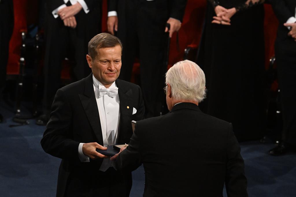 King Karl Gustaf XVI presented Nobel Prizes for Hungarian scientists