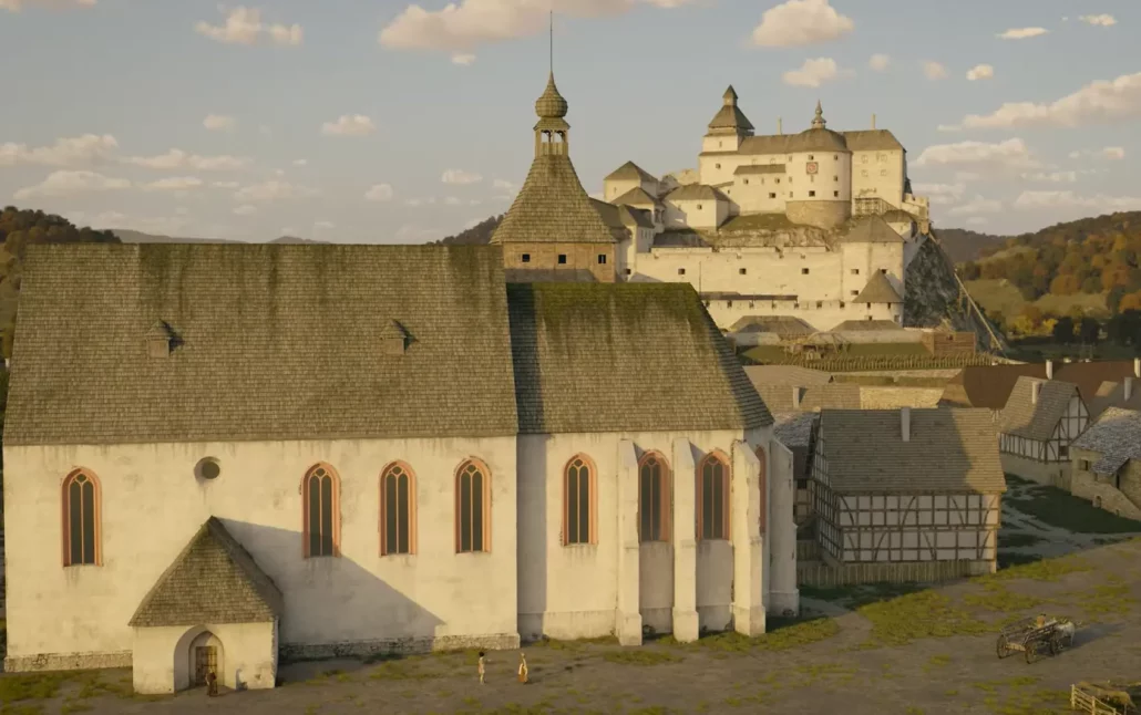 Das ursprüngliche Schloss von Fülek aus dem 17. Jahrhundert wurde wiedergeboren