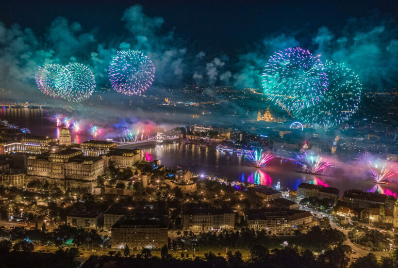 Fireworks and cheap beer on August 20