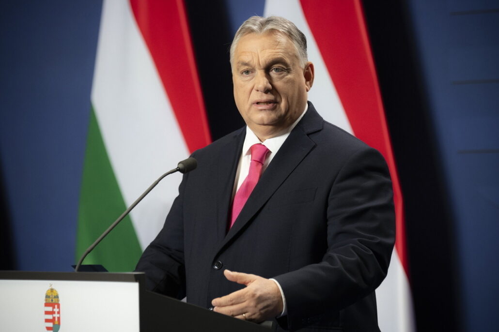 conferenza stampa di orbán