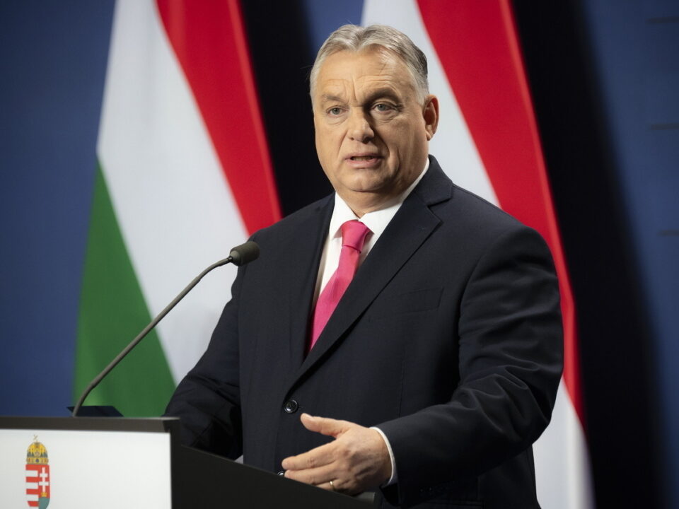 orbán brifing za tisak