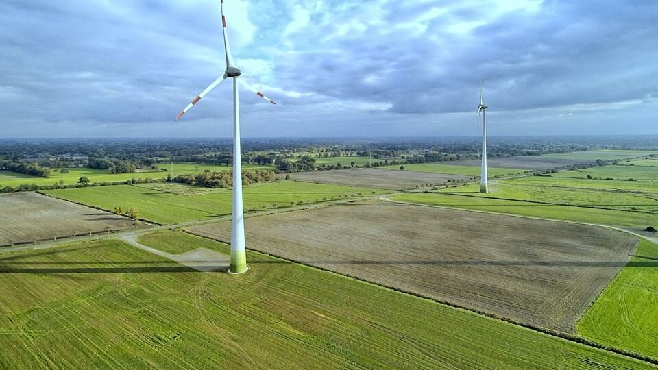 větrná turbína Maďarsko