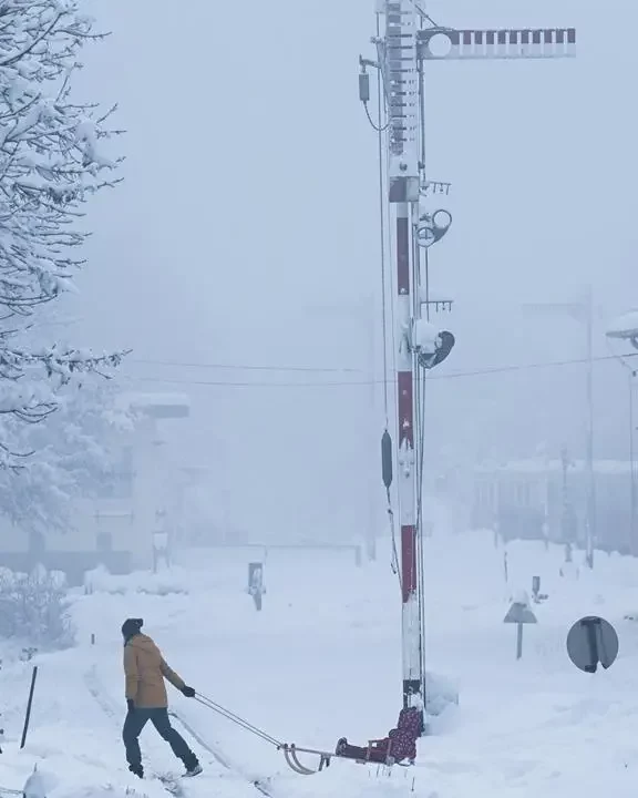 Extreme Kälte hat Ungarn heimgesucht